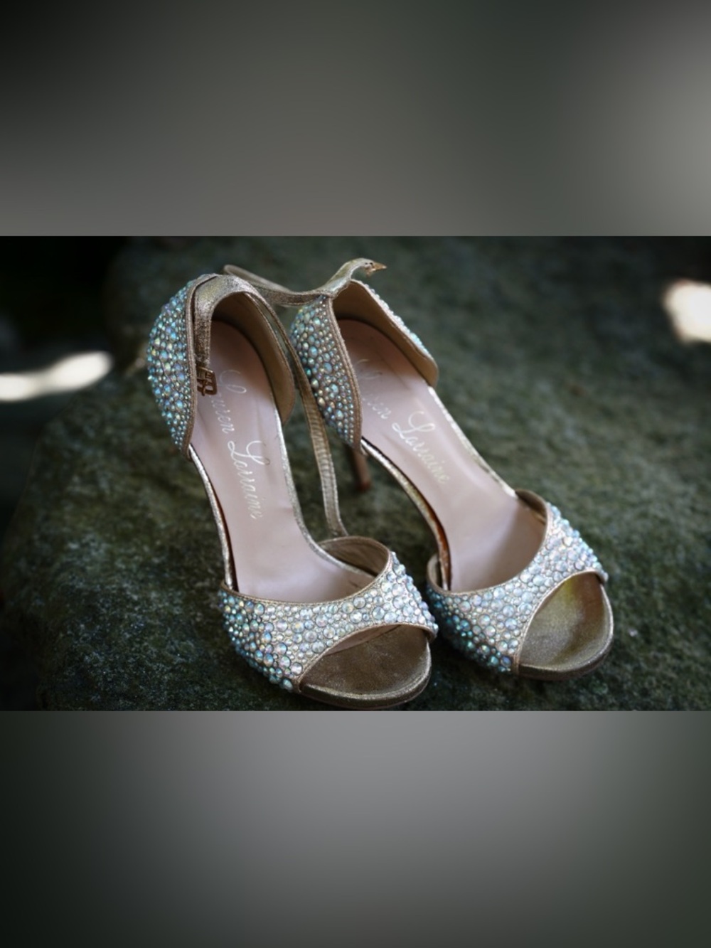 Lauren Lorraine Rhinestone Heels